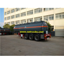 30T 28500L Trailers za utoaji wa asidi ya sulfuri