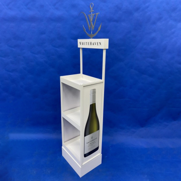 Custom Design Metal Wine Stand Retail Store Display