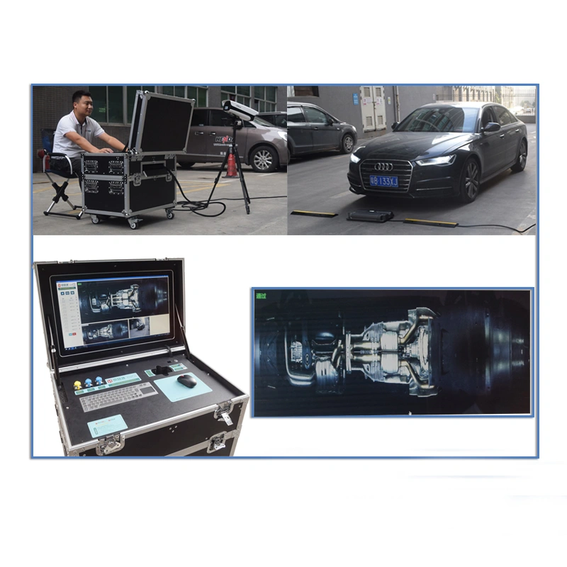 Hotel Security Portable Under Vehicle Inspection System / Vehicle Scanning System