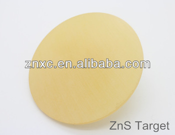 Zinc Sulfide target 99.99% pure ZnS target