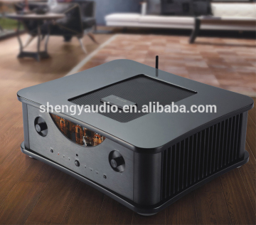 Digital wireless bluetooth receiver 12A * 7 electron tube amplifier integrated digital stereo amplifier