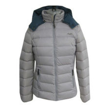 Women's down jackets, 100% polyester shell