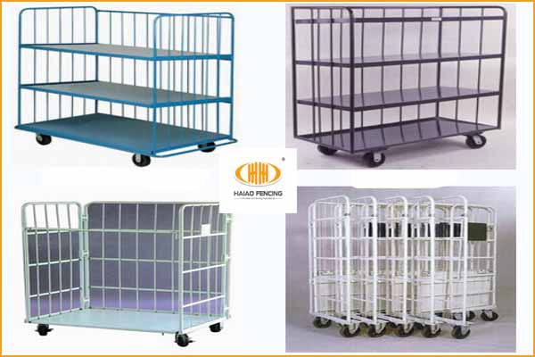 Hot sale stackable storage metal pallet cage/bins