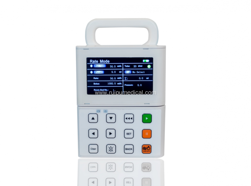 Medical Portable Infusion Pump With Heat Function