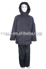 Navy Blue Color Wind-proof Military Suit