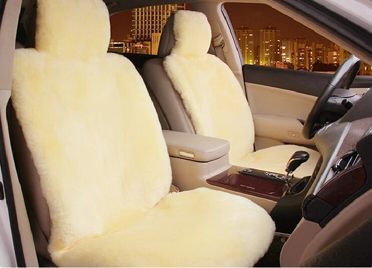 Promotional High Quality Sheepskin Car Seat Cover