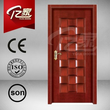 China manufacture solid teak wood door price