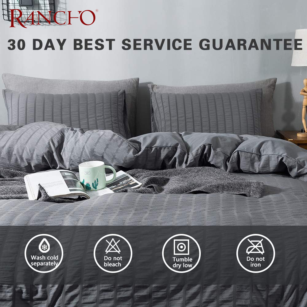 Microfiber Textured Duvet Cover