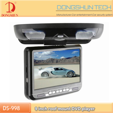 Factory directly selling high quality overhead 9 inch roof top DVD player