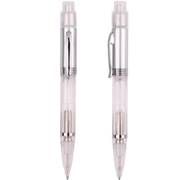 Customized Logo Ballpoint Pen with LED Lighting for Promotions and Branding