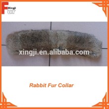 Leather Jacket Rabbit Fur trim