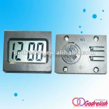 Lcd clock with battery
