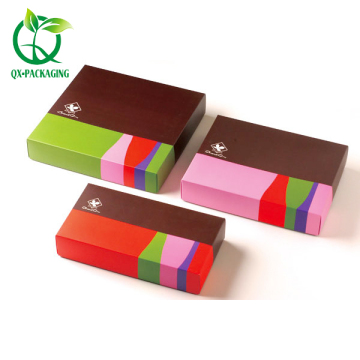 Empty candy packaging boxes