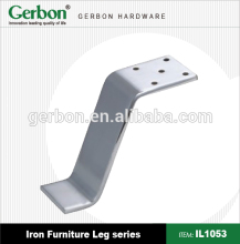 iron chrome sofa feet