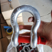Hot Galvanized Drop Forged Bow Shackle