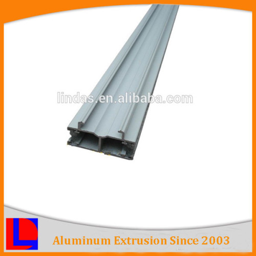 Mill finish straight railing aluminium skirting profile for kitchen cabinet