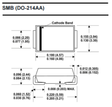 600W Transient Voltage Suppessor SMBJ Series