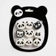 Animal Themed Erasers Set Mini Eraser