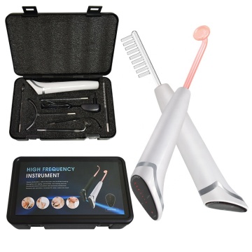 2021 Handheld High Frequency Galvanic Violet Wand Alta Frecuencia Facial Machine
