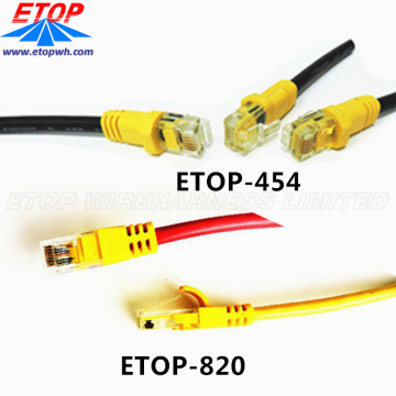 Niestandardowy kabel sieciowy 300 V RJ45 Ethernet