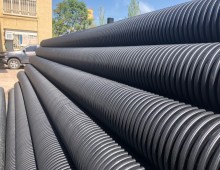 Single Screw Extruder Machine for DWC Pipe / Plastic Double Wall Corrugated Pipe Production