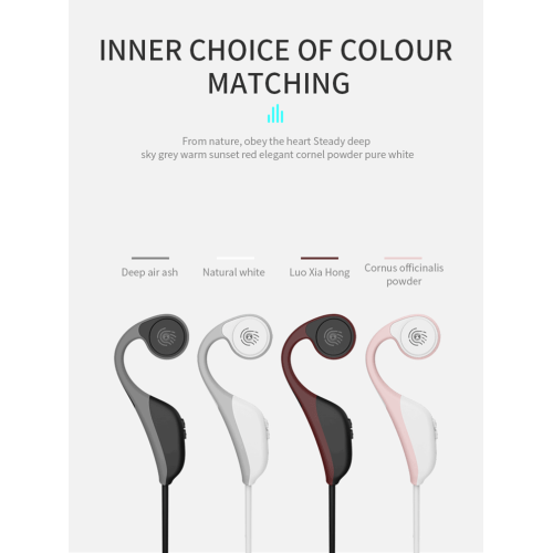 Wireless waterproof bone conduction headphone