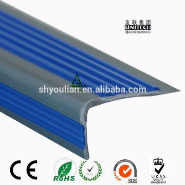 PVC stair nose abrasive stair nosings anti-slip star nosings SN55