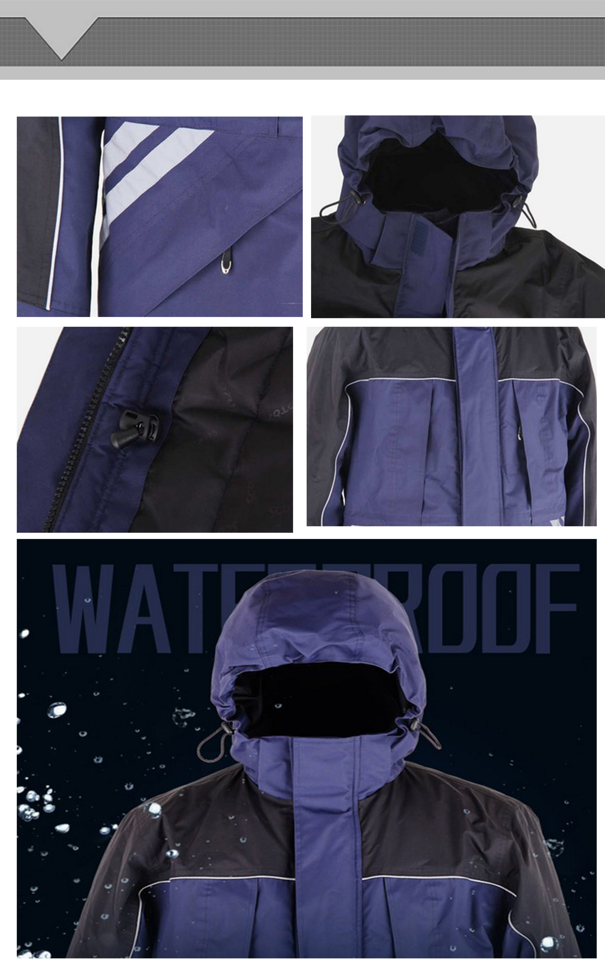Special hot selling men's waterproof winter men outdoor jacket