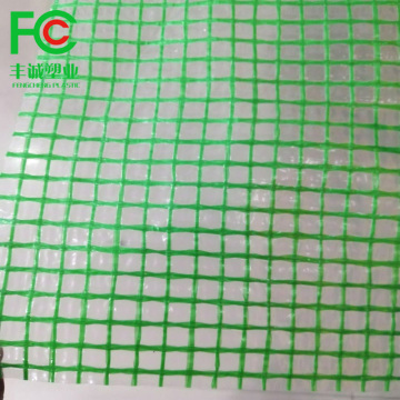 Green leno tarp greenhouse cover sheet