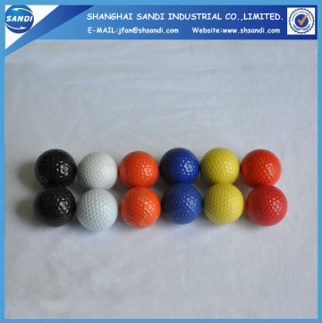 high quality colorful bulk golf range balls