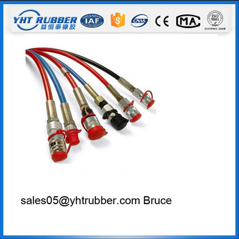 China Supplier 1/2'' 630 Bar High Pressure Test Hoses With Fittings