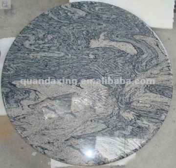 Round Grey Granite Table Top