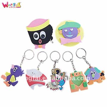 fashion animal floating keychain holder,key holder floating keychain