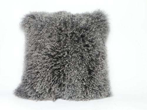 Mongolian Curly Fur Sheep Skin Pillow