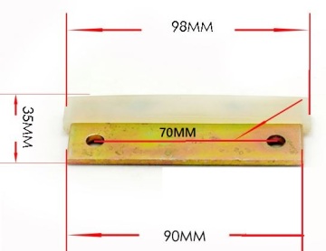 ThyssenKrupp Elevator Door Guide Shoe 98*35