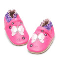 Butterfly Leuke zachte lederen babyschoenen