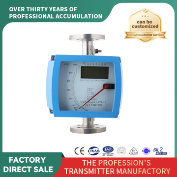 Variable-Area Flowmeter with Metallic Measuring Tube