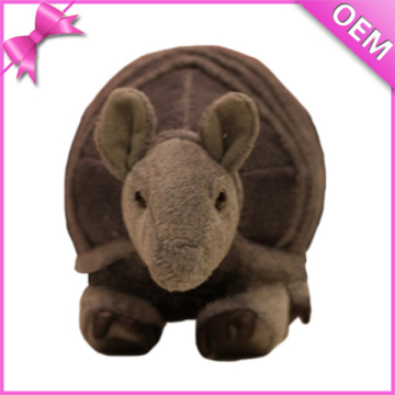 14" Grey Armadillo Plush Toy, Animal Plush Toy, Wild Animal Plush