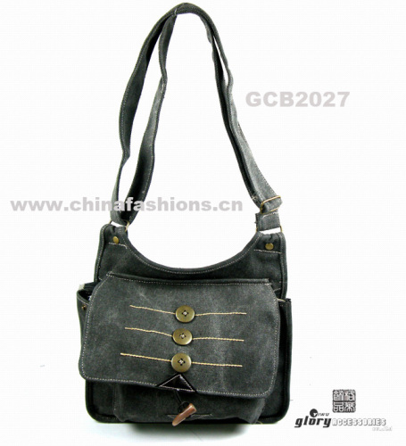 Canvas handbag&amp;canvas bag&amp;casual bag&amp;canvas bag supplier&amp;fashion bags:GCB2027--Believe yourself,It's your best choice!!