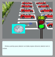 Rosim Lora wireless parking space sensor replace ultrasonic sensor for outdoor parking