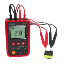 ETCR3640 Precision 4-Wire Milliohm Meter & Clamp Grounding Resistance Tester