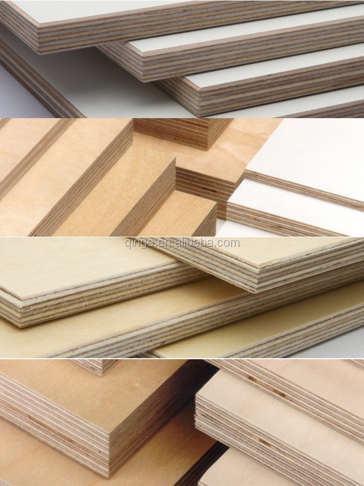 Cheap Decorative and Furnitures Used Thin Plywood Sheet 10mm