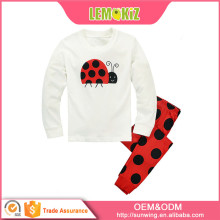 Lemokiz Meticulous Tailoring Cartoon Printed Bairn Nightclothes 100%cotton Children Pyjamas
