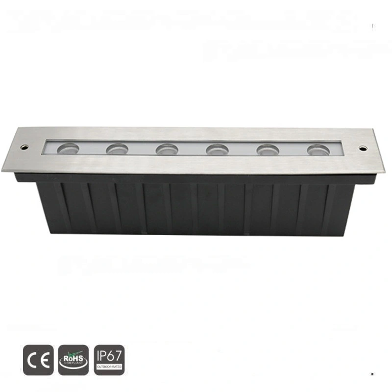 6X3w IP67 24V Underground LED Linear Light