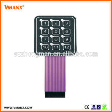 High Quality Waterproof PET Digital Membrane Touch Pad Switches