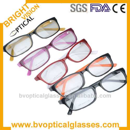 Bright Vision Fashion 1286 colorful optical frames acetate spectacles