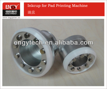 Alloy ink cup for pad printer