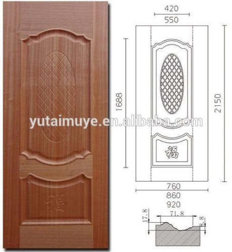 Manufacturer Of Selling HDF Veneer Door Skin