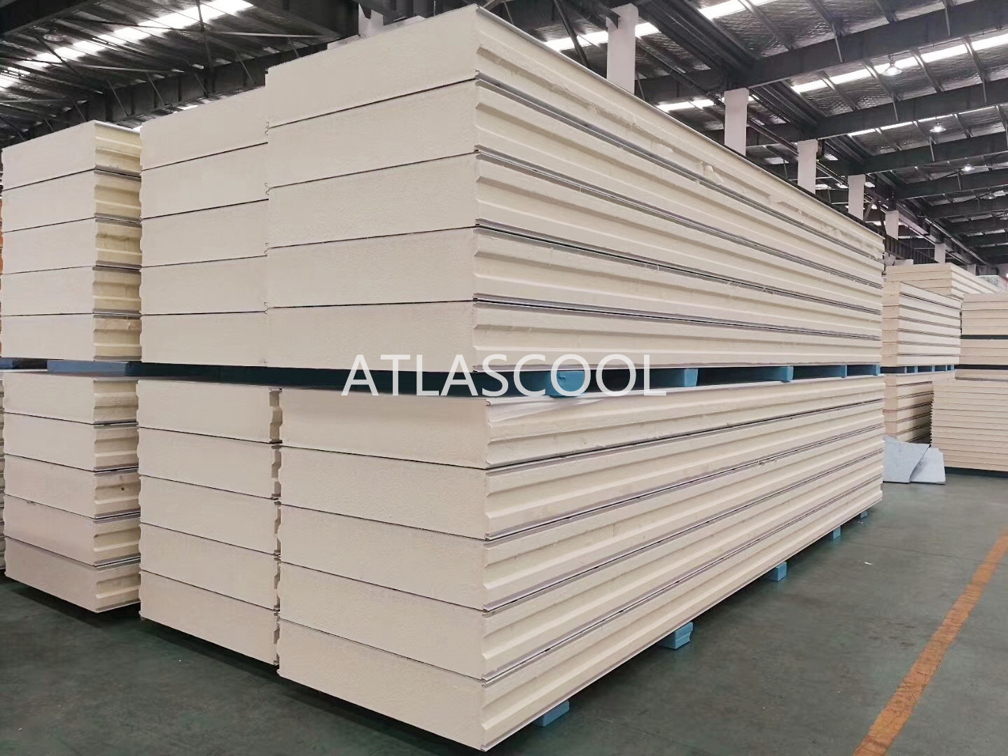 paneles de pared aislados de almacenamiento en frío cold storage insulated wall panels