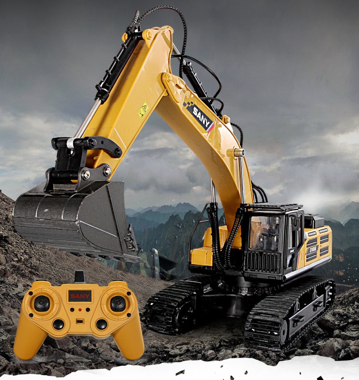 Sany Sy485h Pro Rc Excavator 1/14 Diecast Model Toy Truck With